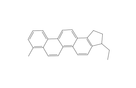 7 - methyl - 3' - ethyl - 1,2 - cyclopenteno - chrysene