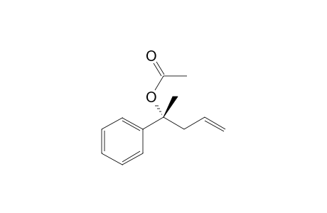 2-Phenylpent-4-en-2-yl-acetate