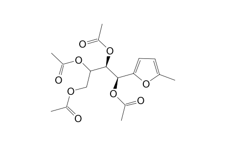 (1'S,2'R,3'R)-2-TETRAACETOXYBUTYL-5-METHYLFURAN
