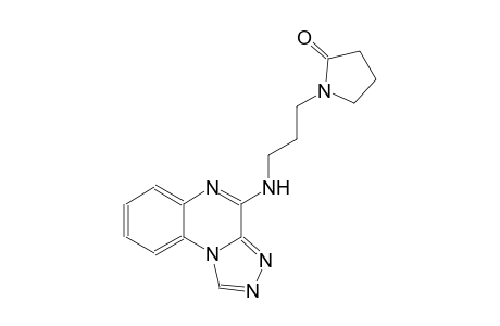 2-pyrrolidinone, 1-[3-([1,2,4]triazolo[4,3-a]quinoxalin-4-ylamino)propyl]-
