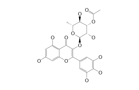 MYRICETIN-3-O-(3''-O-ACETYL)-ALPHA-L-RHAMNOPYRANOSIDE
