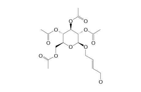 (Z)-4-HYDROXYBUT-2-ENYL-TETRA-O-ACETYL-BETA-D-GLUCOPYRANOSIDE