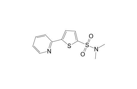 Thiophene-2-sulfonamide, 5-(2-pyridyl)-N,N-dimethyl-