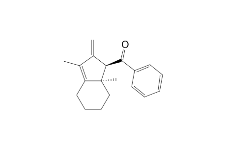 trans-(3,7a-Dimethyl-2-methylene-2,4,5,6,7,7a-hexahydro-1H-inden-1-yl)phenylmethanone