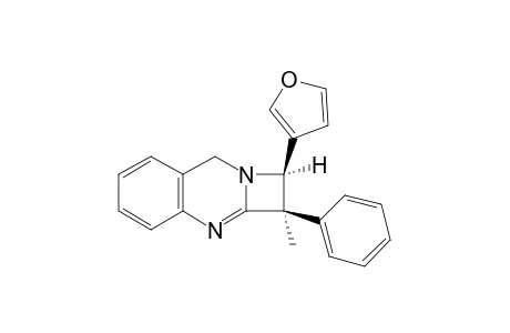 (1R,2R)-2-Methyl-1-(3-furyl)-2-phenyl-1,2-dihydroazeto[2,1-b]quinazoline