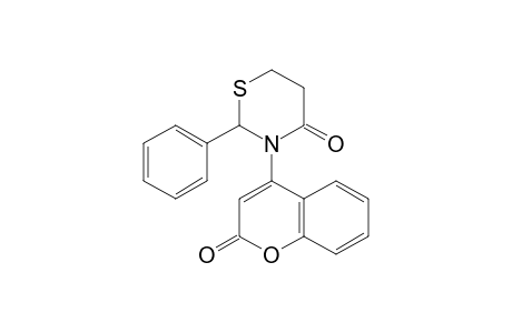 3-(2-Oxo-2H-coumarin-4-yl)-2-phenyl-1,3-thiazinan-4-one