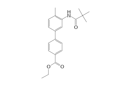 Ethyl 4'-Methyl-3'-pivalamidobiphenyl-4-carboxylate