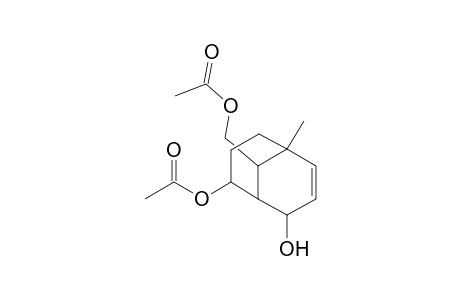 8-(Acetyloxy)-9-[(acetyloxy)methyl]-5-methylbicyclo[3.3.1]non-3-en-2-ol