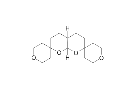 Dispiro[oxacyclohexane-4,2'-cis-tetrahydropyrano[2,3-b]pyran-7',4"-oxacyclohexane]