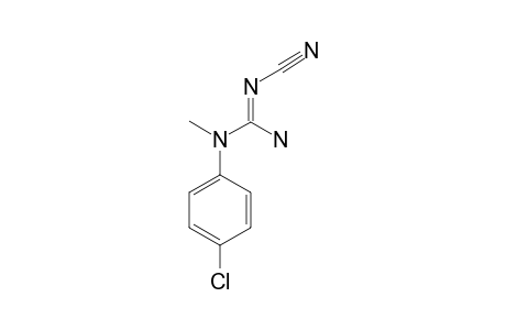 N-(4-CHLOROPHENYL)-N'-CYANO-N-METHYLGUANIDINE