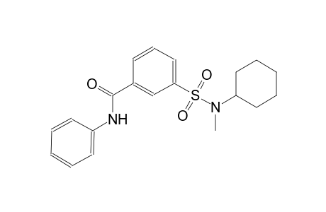 3-([Cyclohexyl(methyl)amino]sulfonyl)-N-phenylbenzamide