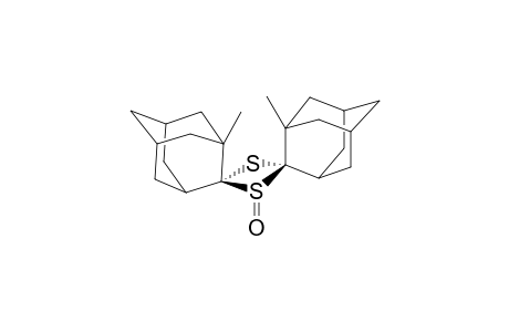 Dispiro[1-Methyladamantane-2,2'-[1,3]dithietane-4',2"-(1"-methyladamantane)] 1'-oxide