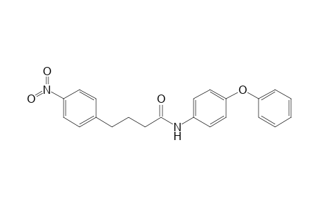 4-(4-nitrophenyl)-N-(4-phenoxyphenyl)butanamide