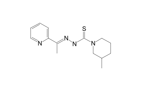 3-Methylpiperidine-1-thiocarboxylic acid 2-[1-[2-pyridyl]ethylidene]hydrazide