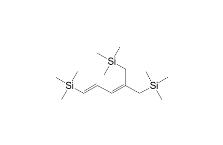 (1E,3E)-1,5-Bis(trimethylsilyl)-4-(trimethylsilylmethyl)penta-1,3-diene