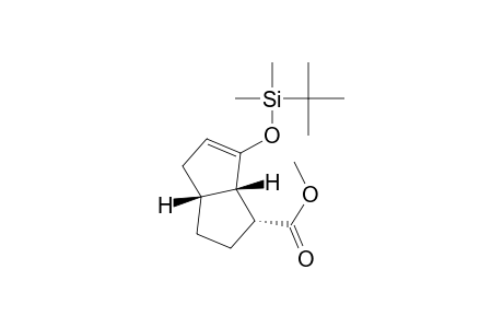 1-Pentalenecarboxylic acid, 6-[[(1,1-dimethylethyl)dimethylsilyl]oxy]-1,2,3,3a,4,6a-hexahydro-, methyl ester, (1.alpha.,3a.beta.,6a.beta.)-