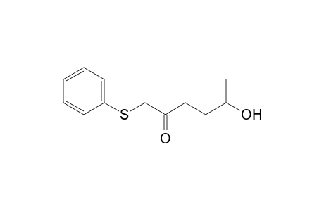 5-hydroxy-1-(phenylthio)-2-hexanone