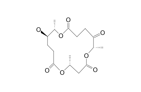 (4R,9R,10S,16S)-9-hydroxy-4,10,16-trimethyl-1,5,11-trioxacyclohexadecane-2,6,12,15-diquinone
