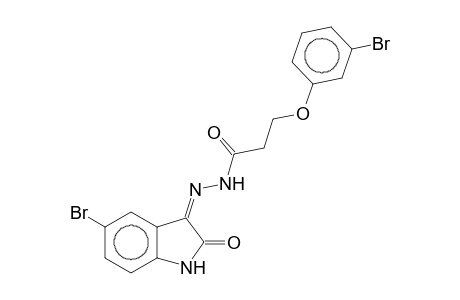 N'-(5-bromo-2-oxo-2,3-dihydrobenzopyrrol-3-ylidene)-3-(3-
