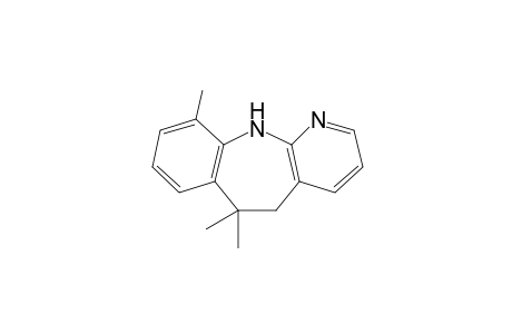 6,6,10-Trimethyl-5,6-dihydro-11H-benzo[f]pyrido[2,3-b]azepine