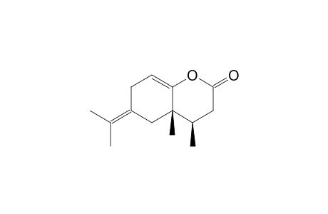 (4R,4aS)-(+)-4,4a-Dimethyl-6-isopropylidene-3,4,4a,5,6,7-hexahydrochromen-2-one