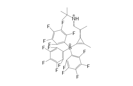 (3-(1-(tert-butyliminio)propan-2-ylidene)-2-methylcycloprop-1-enyl)tris(perfluorophenyl)borate