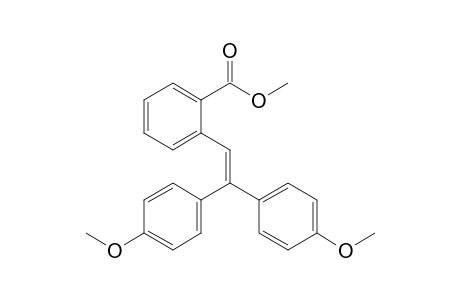 Methyl 2-[2'-(p-methoxyphenyl)-2'-(4"-methoxyphenyl)vinyl]-benzoate