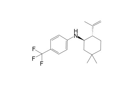 N-[(1R,2S)-2-isopropenyl-5,5-dimethyl-cyclohexyl]-4-(trifluoromethyl)aniline
