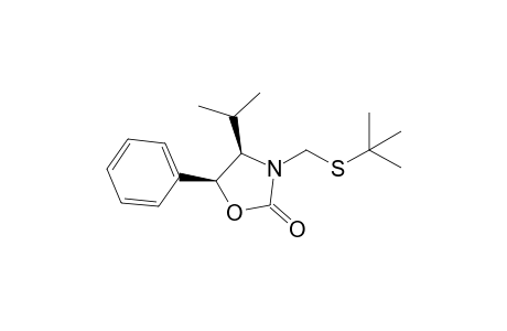 (4R,5S)-3-(tert-butylsulfanylmethyl)-4-isopropyl-5-phenyl-oxazolidin-2-one