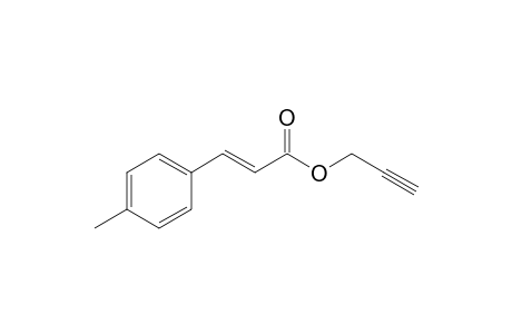 2-Propenoic acid, 3-(4-methylphenyl)-, 2-propynyl ester