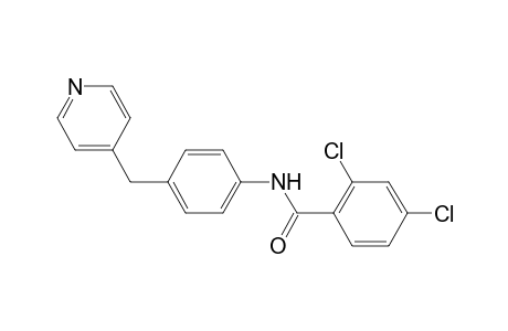 2,4-Dichloro-N-[4-(4-pyridinylmethyl)phenyl]benzamide