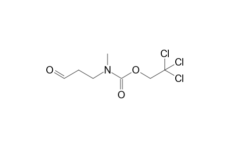 2,2,2-Trichloroethyl-N-methyl-2-N-(1-oxoprop-3-yl)carbamate