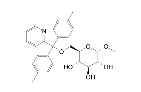 Methyl 6-O-ditolyl(2-pyridyl)methyl .alpha.,D-glucopyranoside