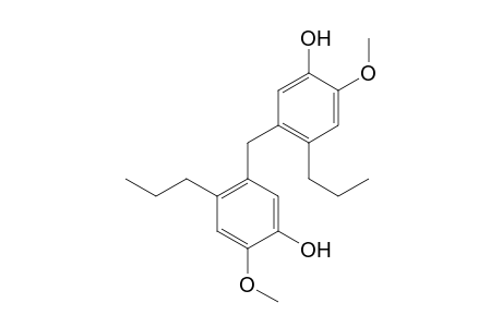 5,5'-methylenebis(2-methoxy-4-n-propylphenol)