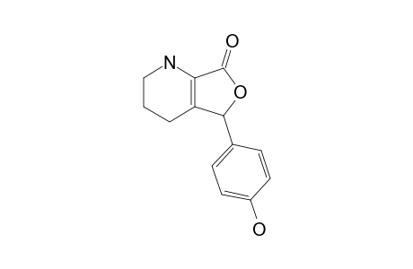 5-(4-hydroxyphenyl)-2,3,4,5-tetrahydro-1H-furo[3,4-b]pyridin-7-one