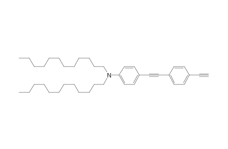 [4-[2-(4-ethynylphenyl)ethynyl]phenyl]-dilauryl-amine