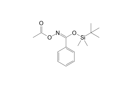 (E)-tert-Butyldimethylsilyl N-(acetyloxy)benzoimidate