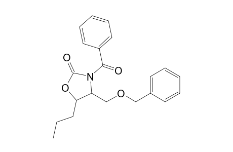 (4RS,5RS)-3-Benzoyl-4-[(benzyloxy)methyl]-5-propyl-1,3-oxazolidin-2-one