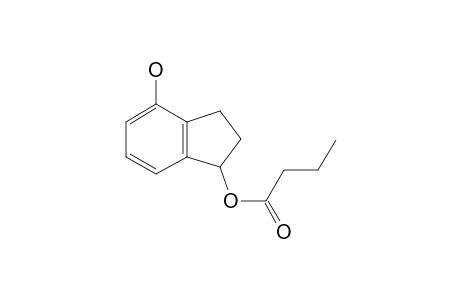 butyric acid (4-hydroxyindan-1-yl) ester