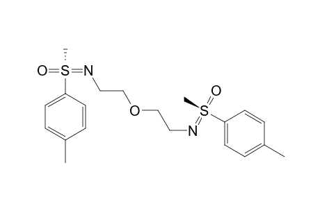 Sulfoximine, N,N'-(oxydi-2,1-ethanediyl)bis[S-methyl-S-(4-methylphenyl)-, [R-(R*,R*)]-
