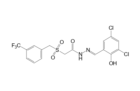 {[m-(trifluoromethyl)benzyl]sulfonyl}acetic acid, (3,5-dichlorosalicylidene)hydrazide