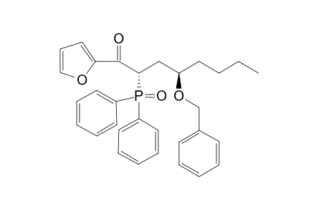(2S,4R)-2-diphenylphosphoryl-1-(2-furanyl)-4-phenylmethoxy-1-octanone