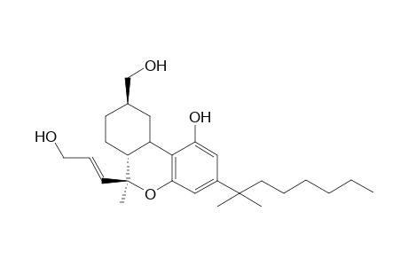 9-(Hydroxymethyl)-6-methyl-6(E)-(3-hydroxypropenyl)-3-(1,1-dimethylheptyl)-6a,7,8,9,10,10a-hexahydro-6H-dibenzo[bc]pyran-1-ol