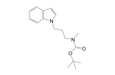 Bis(1'1-Dimethylethyl) [3-(1H-indolyl)propyl]-methylcarbamate