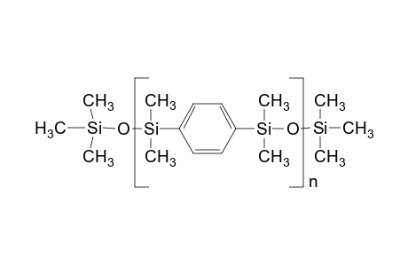 Poly(tetramethyl-p-silylphenylene)siloxane]