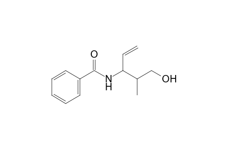 3-Benzoylamino-2-methyl-4-penten-1-ol
