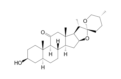 3-B-Hydroxy-5a-spirostan-11-one