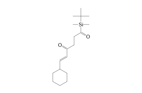(E)-1-(tert-butyl-dimethylsilyl)-6-cyclohexylhex-5-ene-1,4-dione