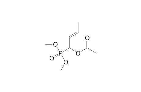 [(E)-1-dimethoxyphosphorylbut-2-enyl] acetate