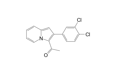 1-[2-(3,4-dichlorophenyl)-3-indolizinyl]ethanone